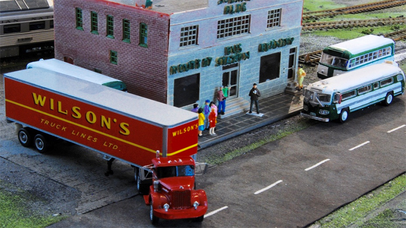 Wilson Truck Lines, Ltd. Autocar DC95 Truck Tractor & 40’ Trailer - By