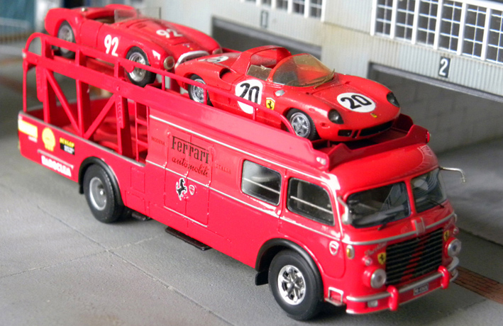 Ferrari Fiat Race Transporter By Hartmut Peters