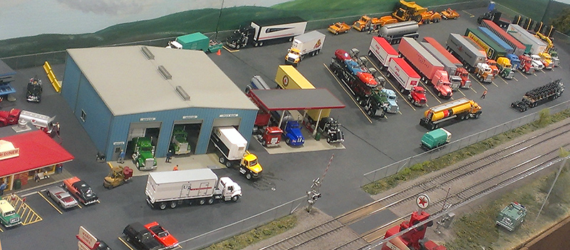 Truck Stop, Trainfest 2013 - By Unknown Modeler