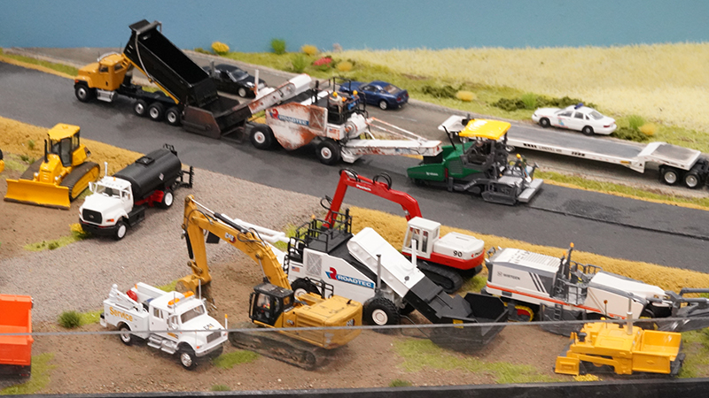 Road Paving Diorama By Robert Kelly Road Paving Diorama By Robert Kelly