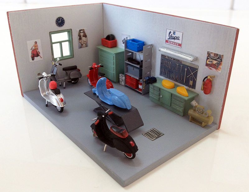 Vespa Scooter Repair Shop