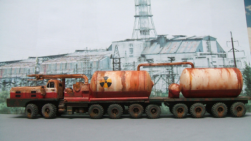 Russian Chernobyl Fire Truck - By Alain Plante