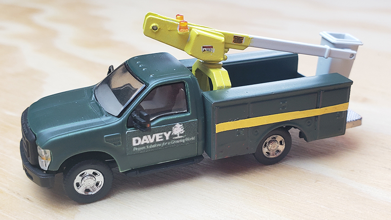 Asplundh toy bucket truck 2025