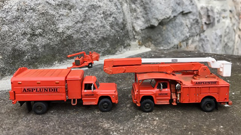 Asplundh Ford F-600 & F-750 Tree Trimming Trucks - By John DaPos