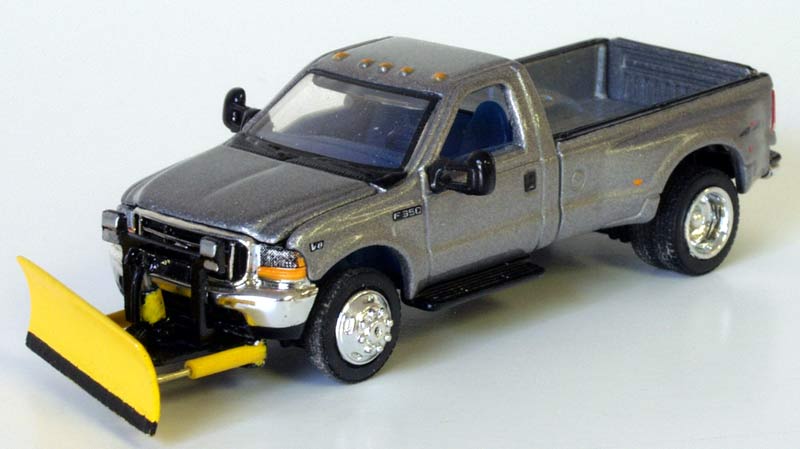 Snowplow truck ford f350 #10