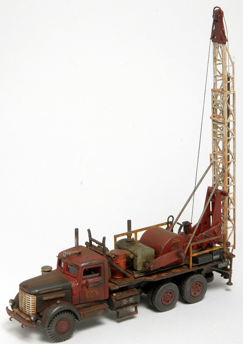 Vintage Peterbilt Oilfield Rig